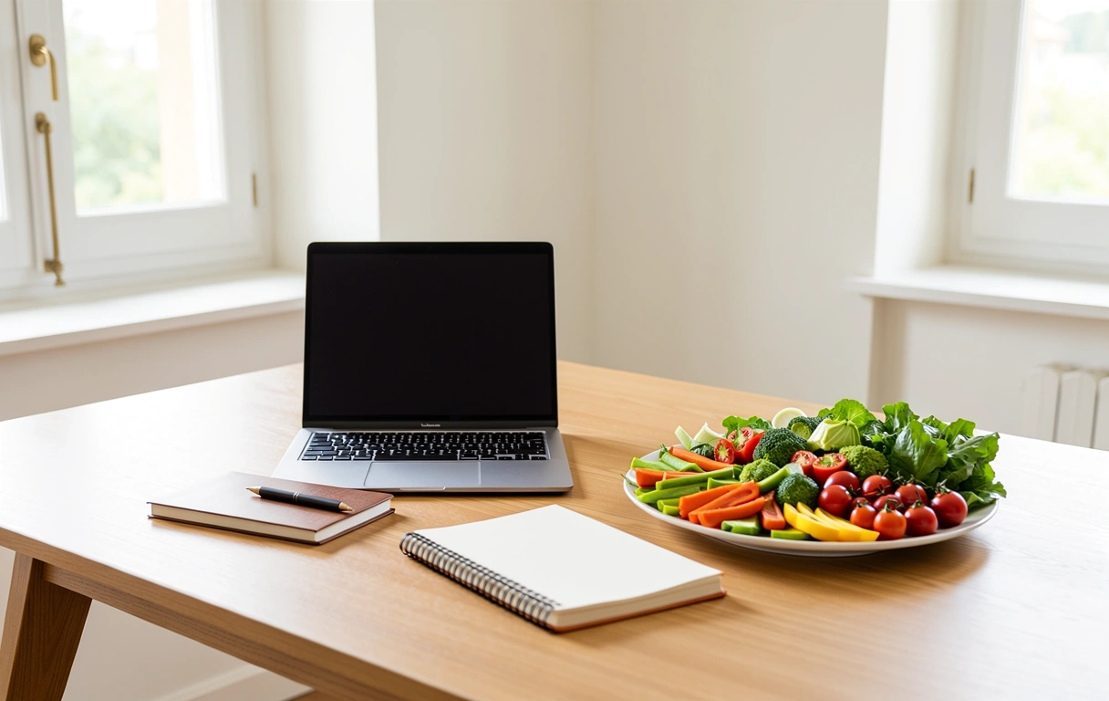 Cucina luminosa e ordinata